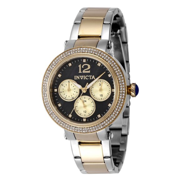 Invicta Bolt Women\'s Watch w/ Mother of Pearl Dial - 37mm, Gold, Steel (48115)